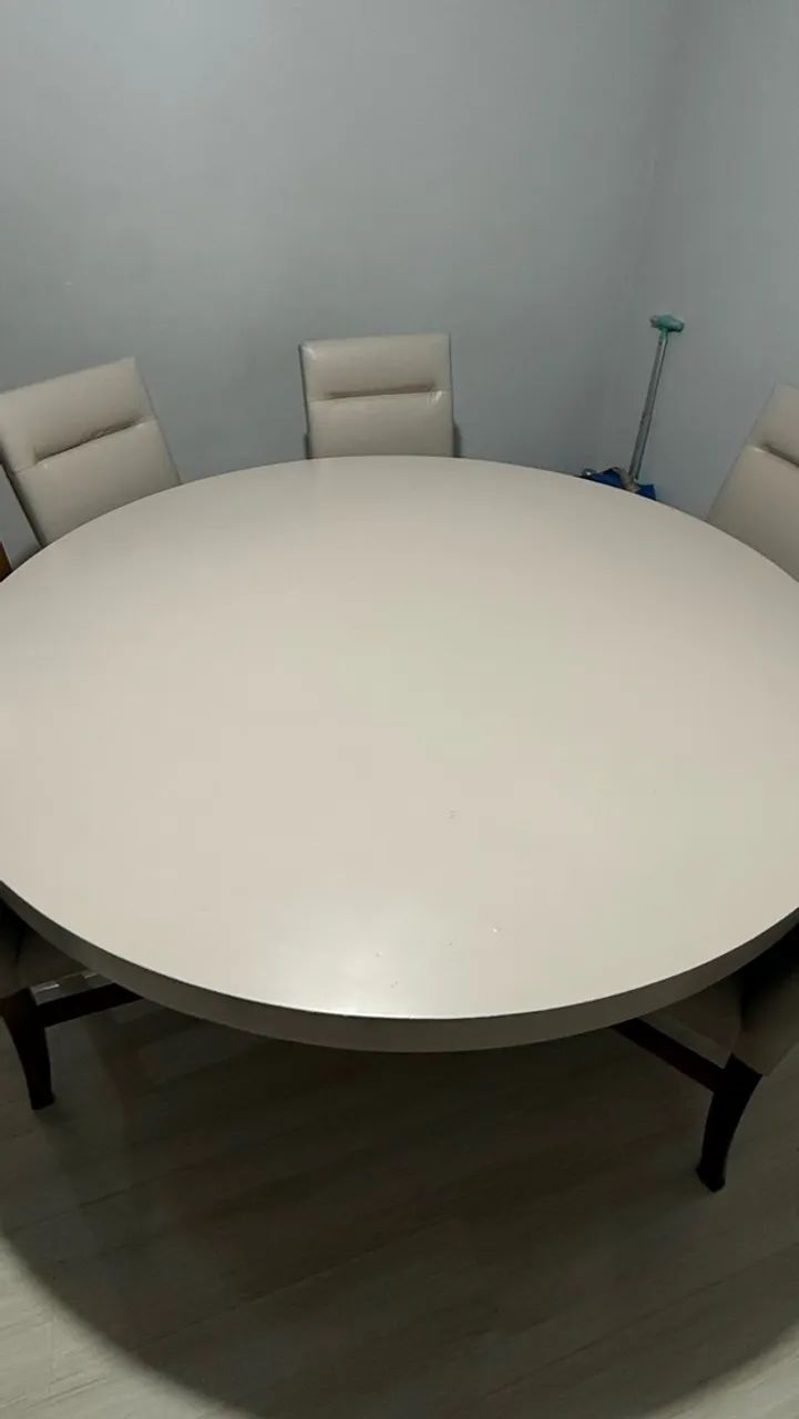 Mesa Laca Cinza | 6 Lugares  - Foto 3