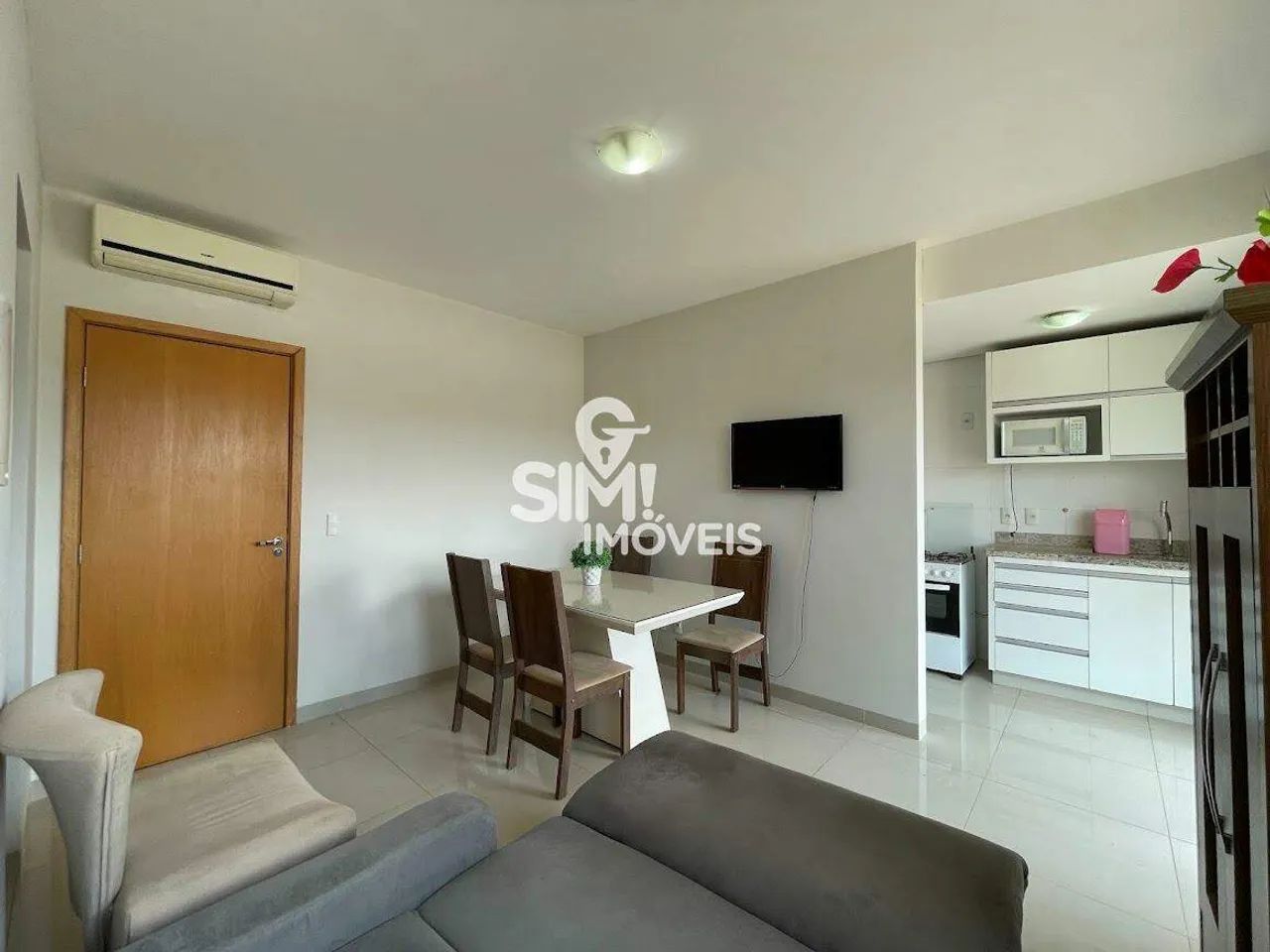 A VENDA APARTAMENTO 1 QUARTO MOBILIADO COM VISTA PARA A SERRA EDIFÍCIO EXECUTIVE - Foto 3