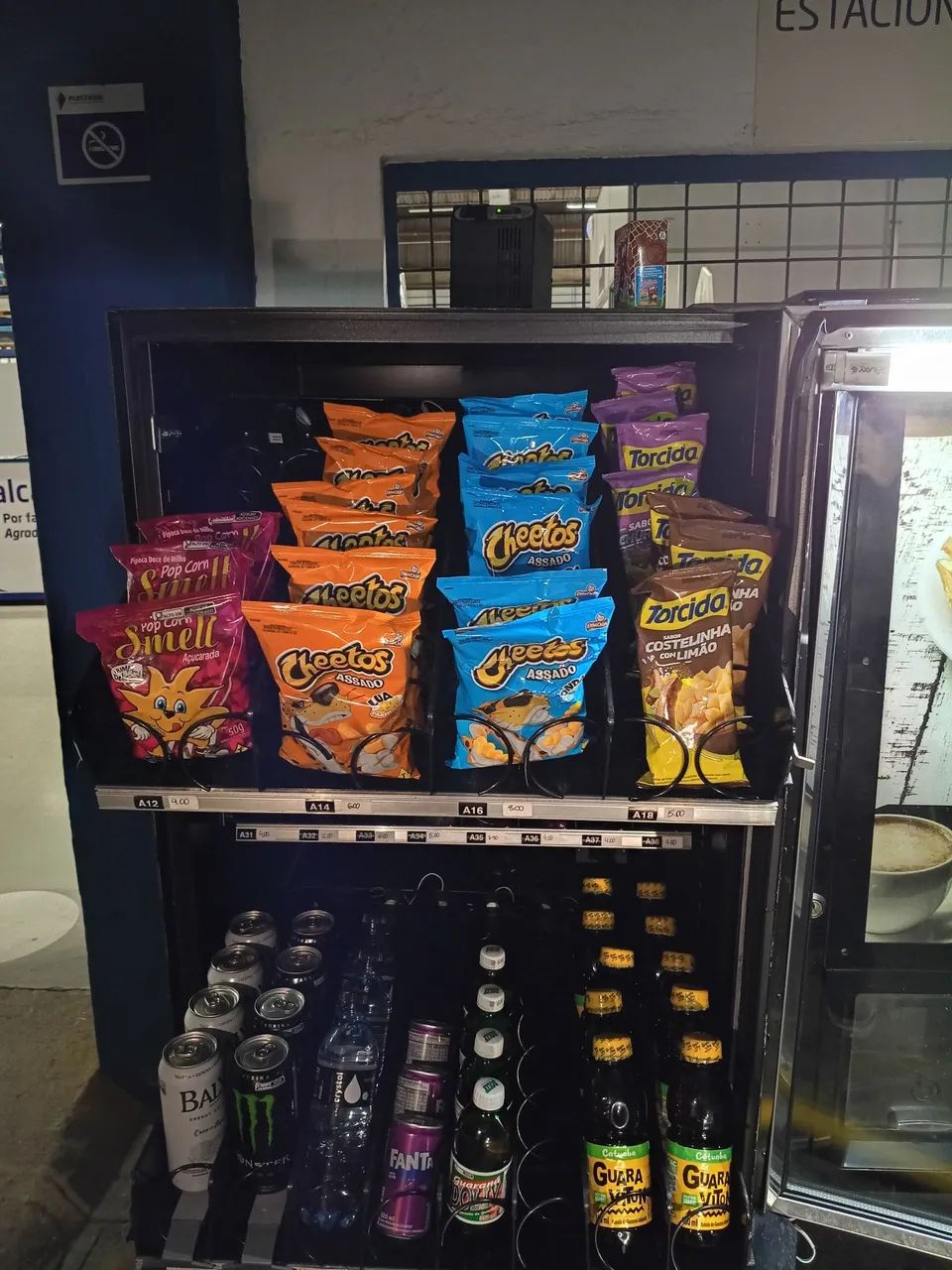 Máquina automática de Vending Machine Café e Snacks - Foto 3