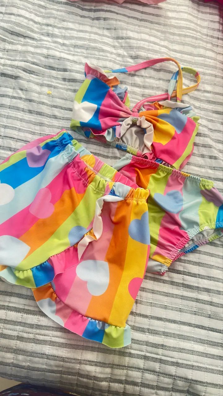 Combo menina infantil 
