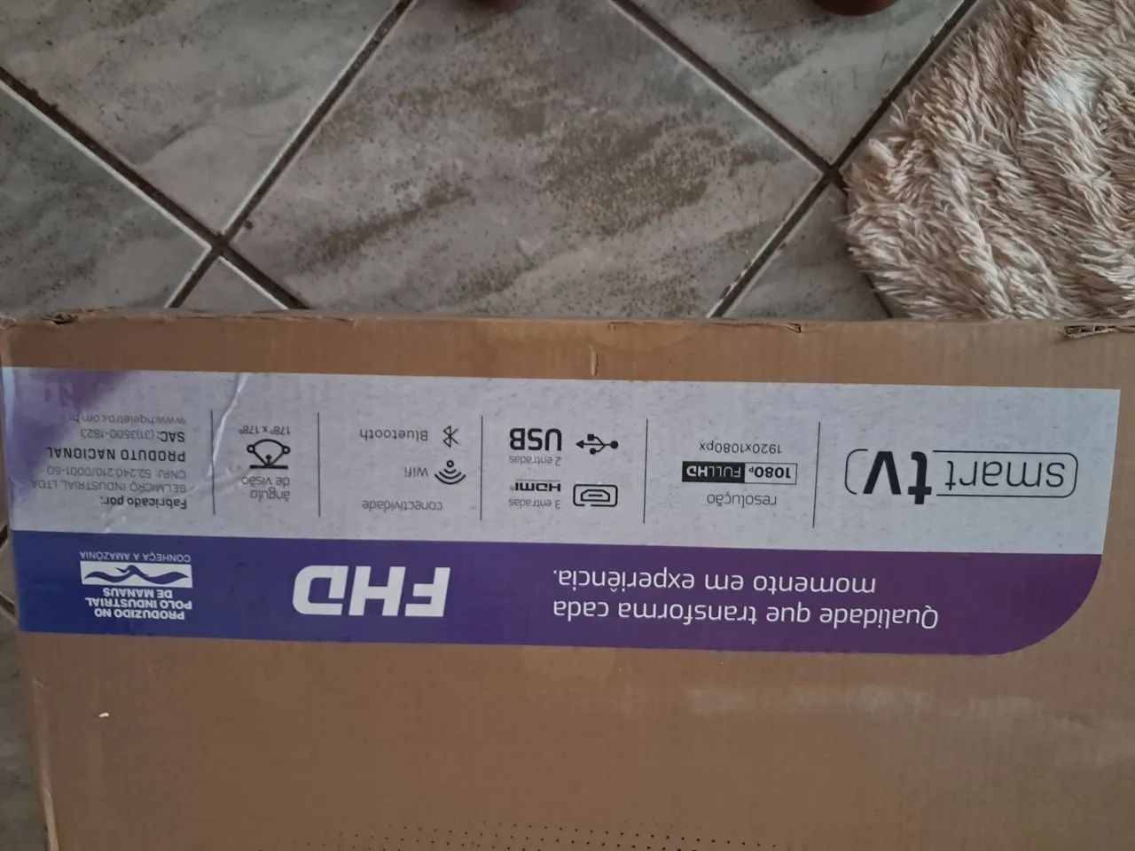 TV 43 polegadas HQ nunca usada - Foto 4
