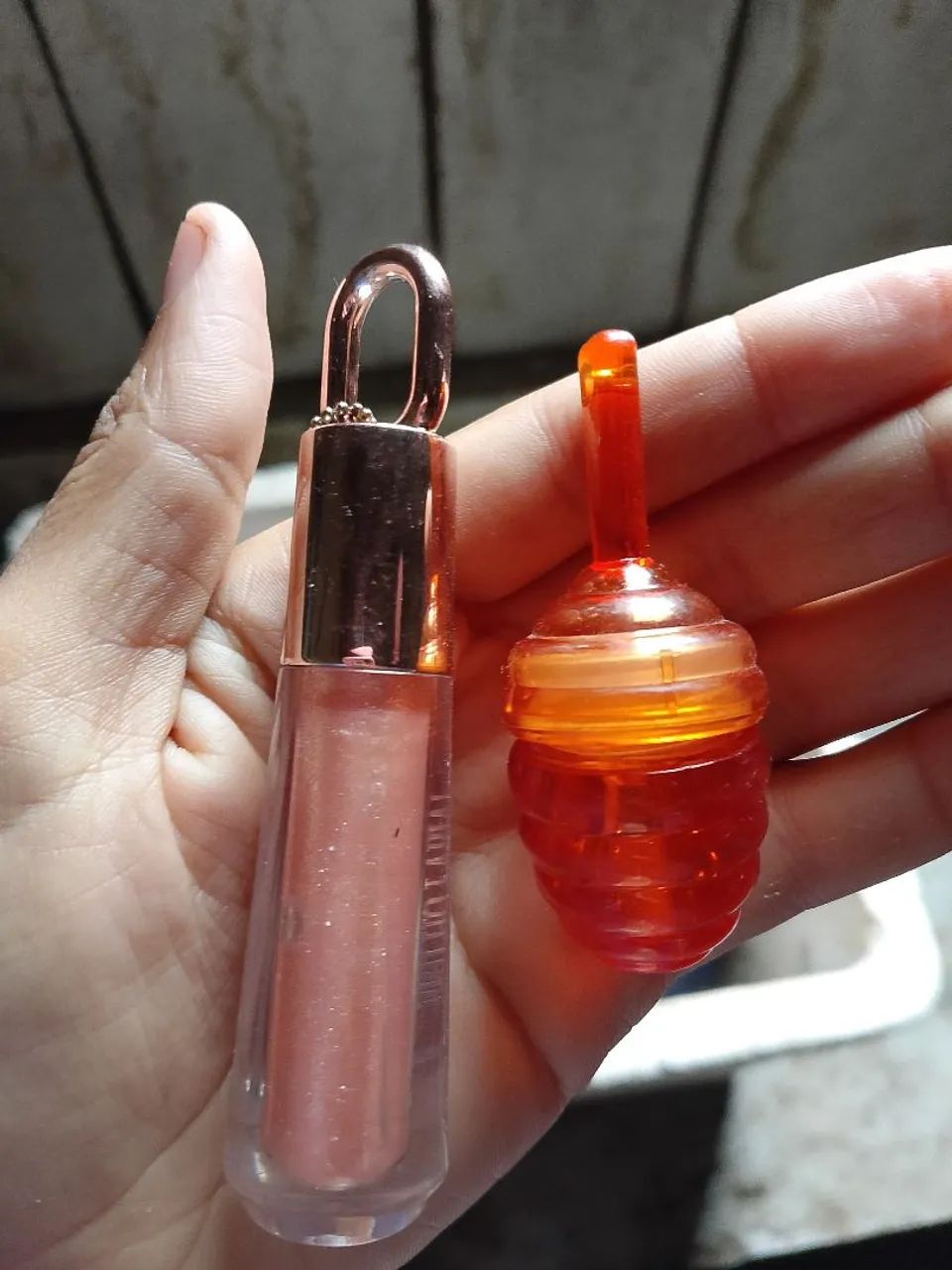 Gloss, maquiagem ?