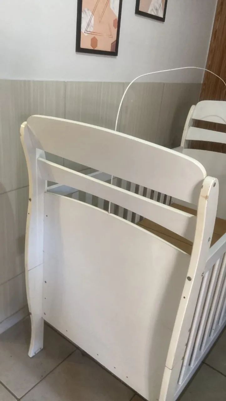 Berço grande cor branca  - Foto 3