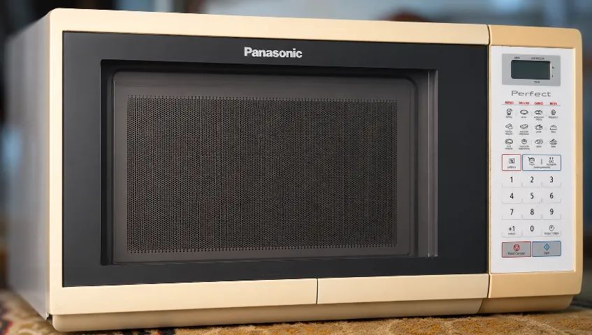 Micro-ondas Panasonic - Funcionando