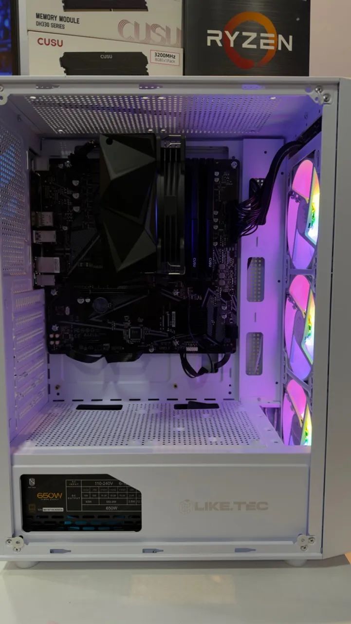 Pc Gamer AM4 R7 5700g - Foto 3