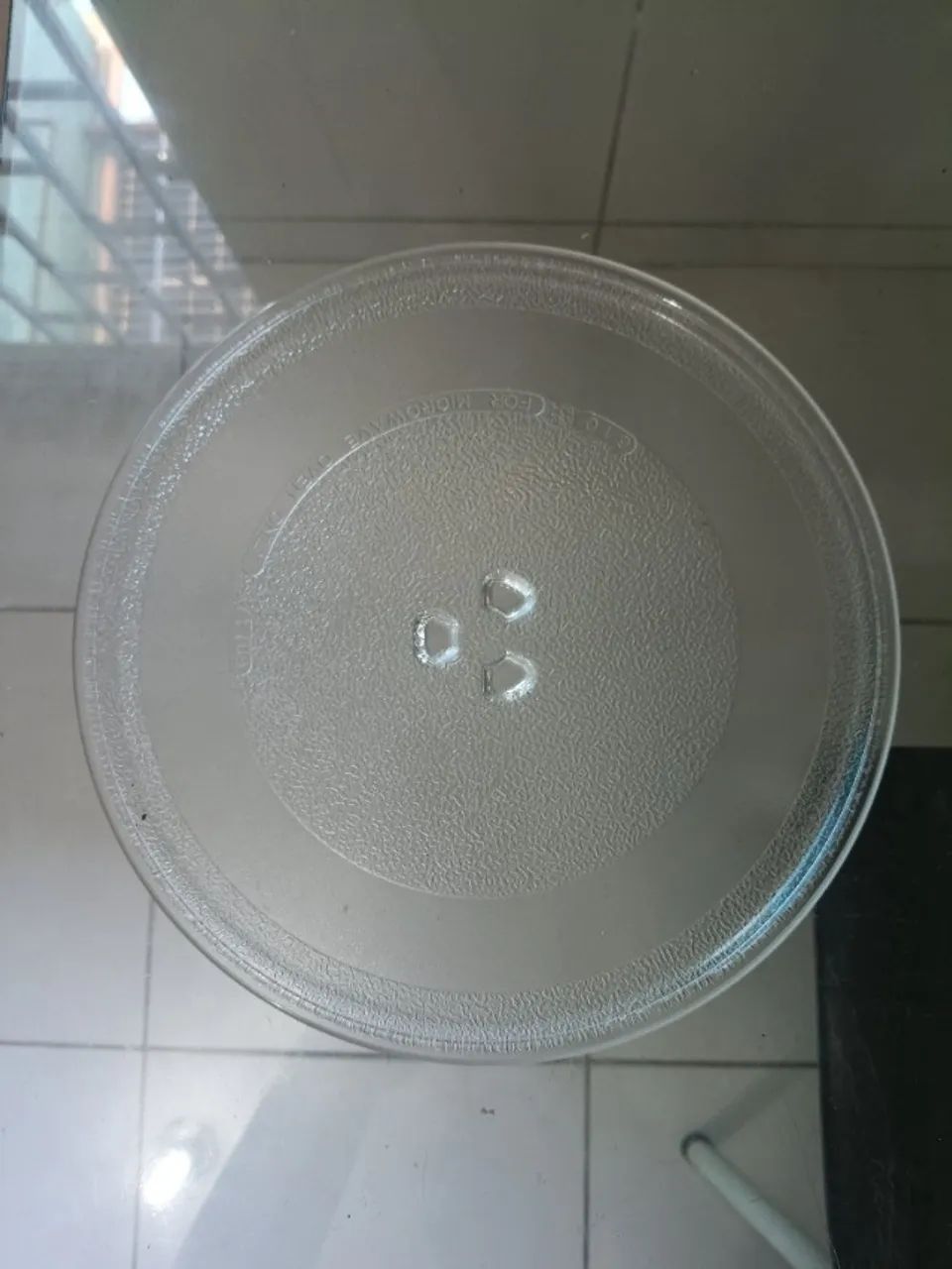 Prato pequeno de microondas