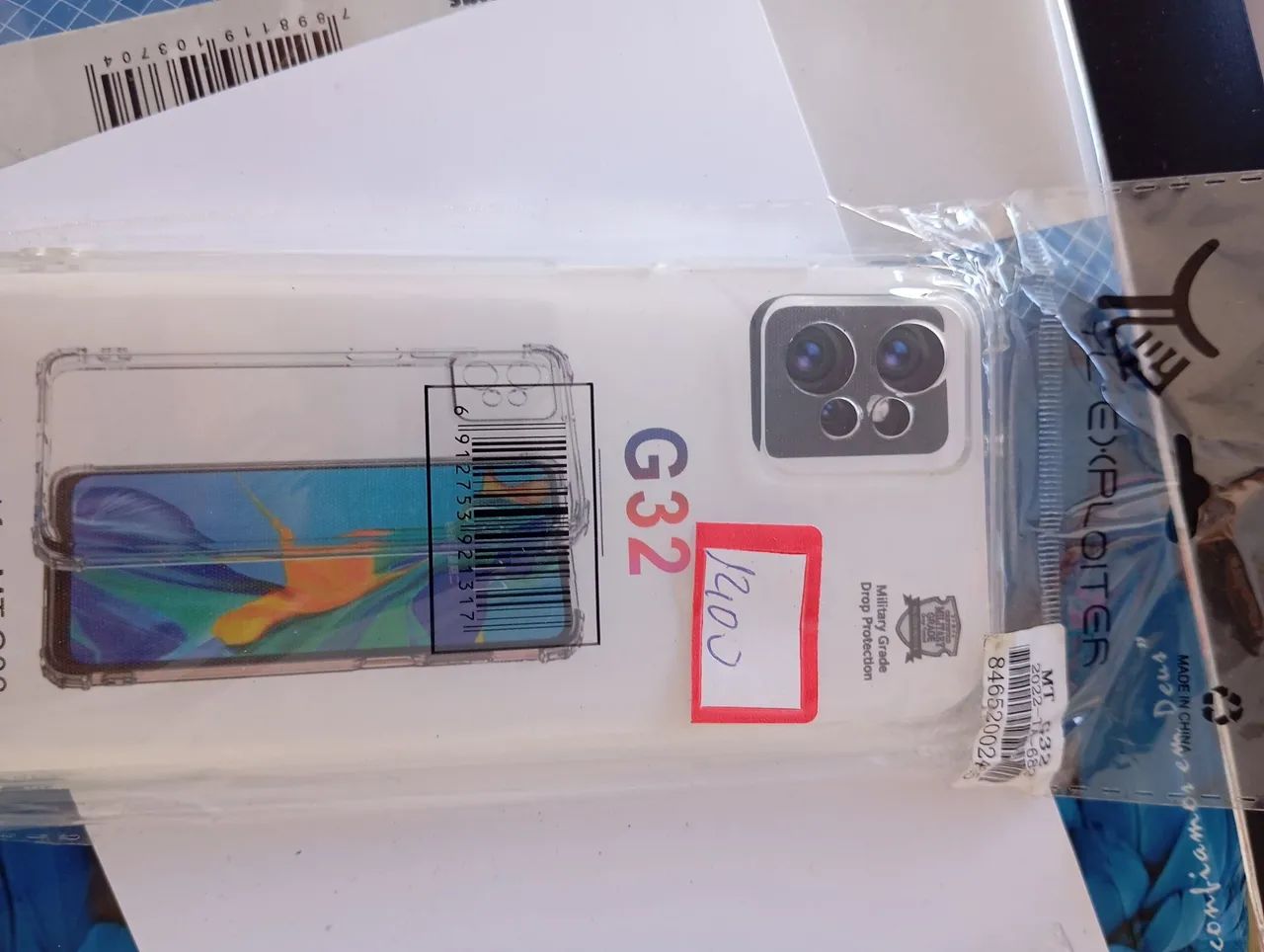 Capa transparente para celular 