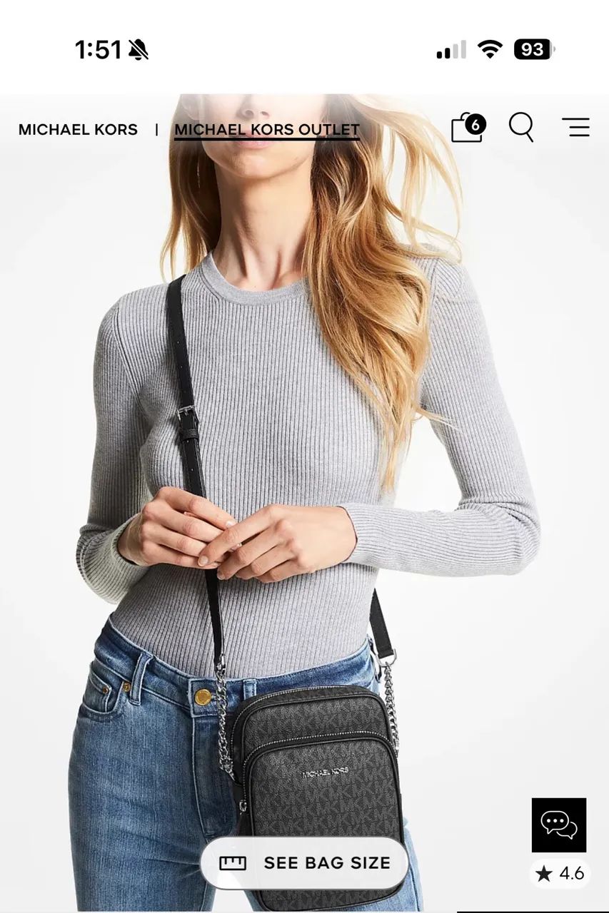 Bolsa Transversal Jet Set - Michael Kors - Foto 3