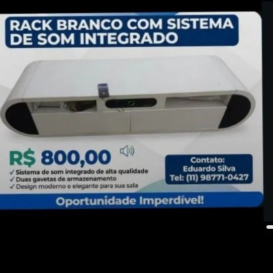 Rack com som integrado  - Foto 3