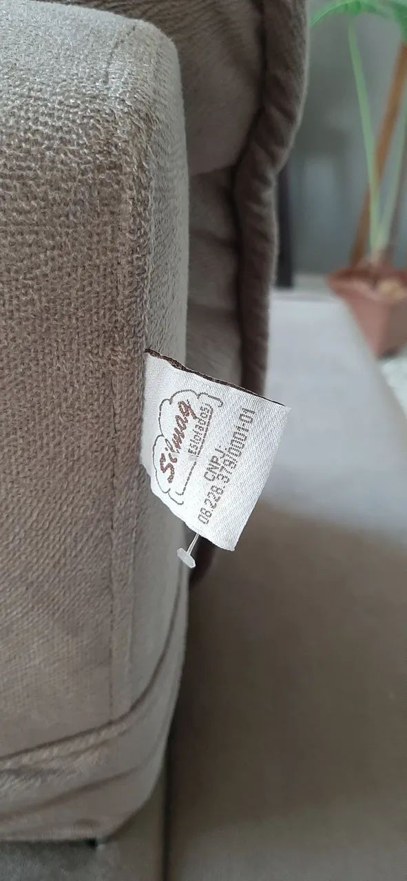 Sofá retrátil e reclinável tecido suede - Foto 3
