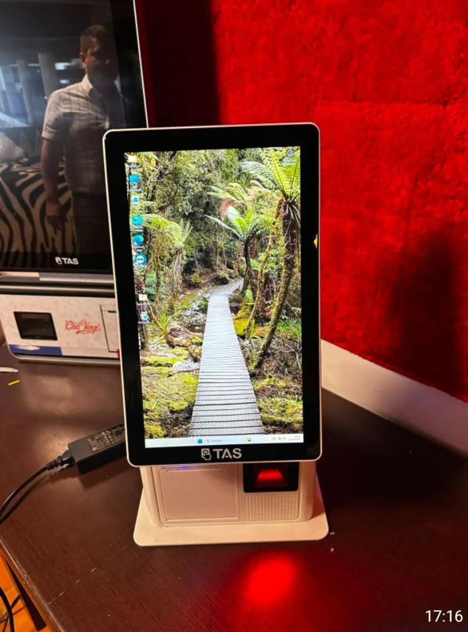 Mini totem Tas 15.8 touch screen pra vender mesmo  - Foto 2
