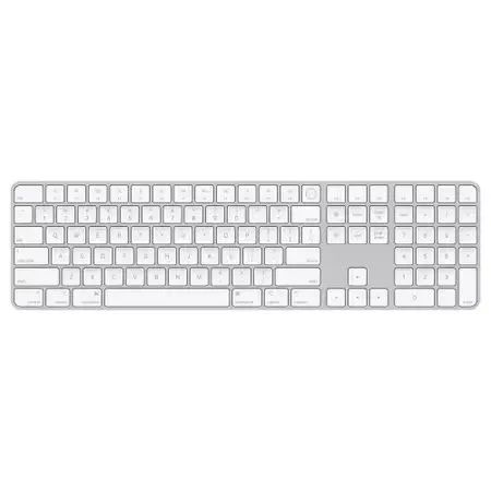 Teclado Sem Fio Magic Keyboard Apple Touch ID, Bluetooth, Conector Lightning USB-C  