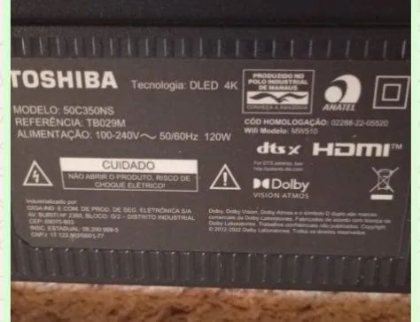 Vendo tv de 50 ,4k e Alexia 