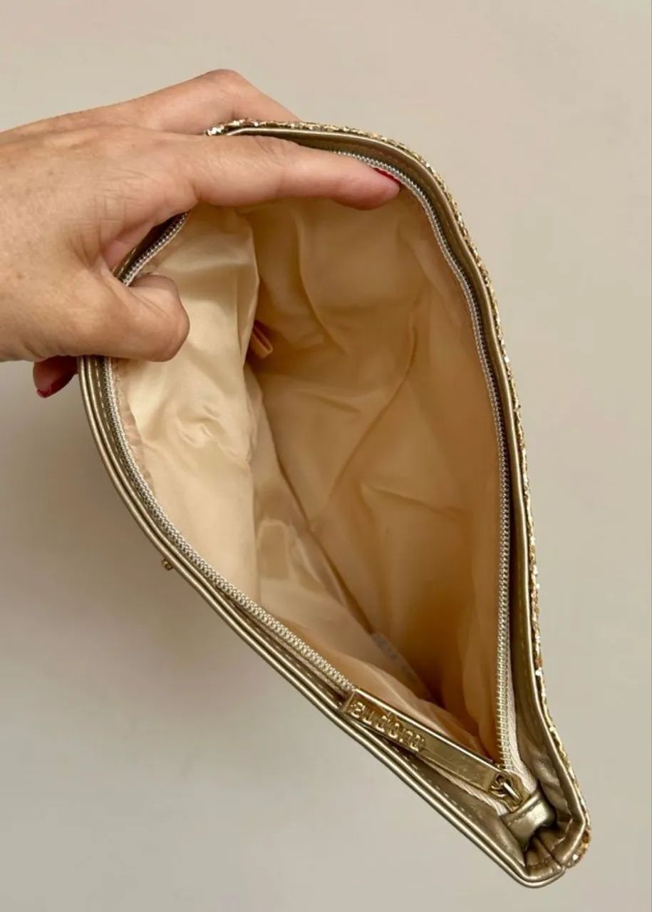 Necessaire Rose Bolsa de Mão  - Foto 2