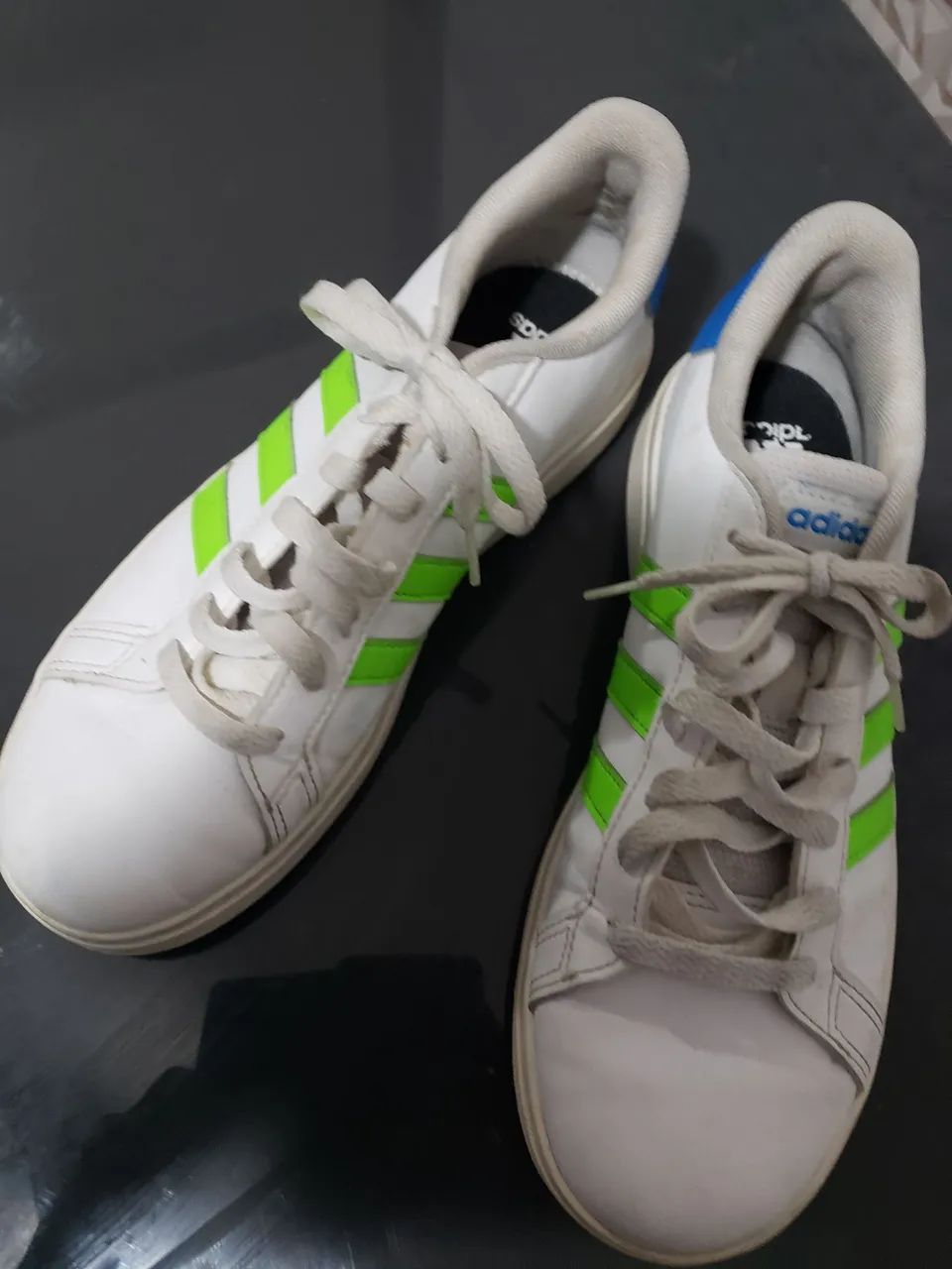 Tenis branco masculino Adidas - Foto 3