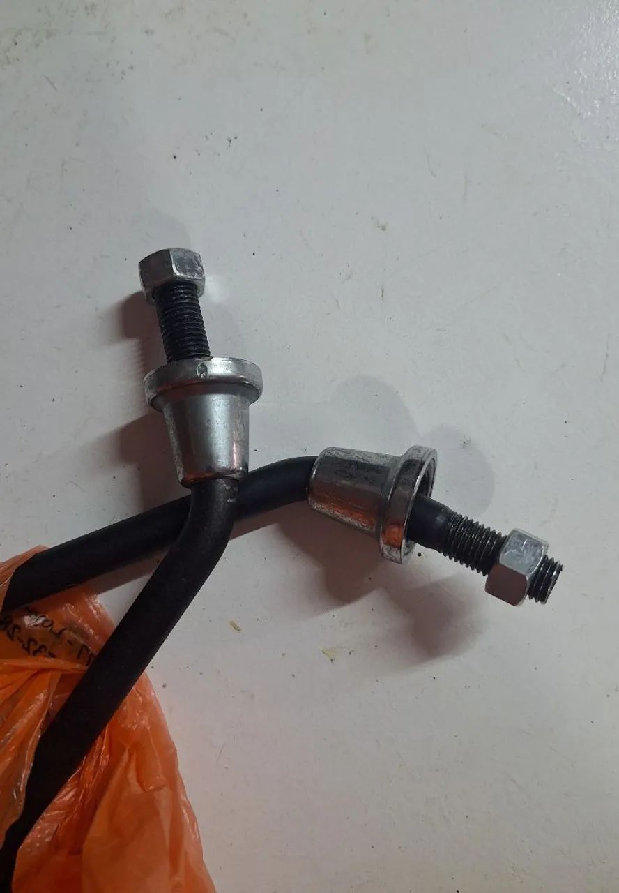 Retrovisor de moto cromada - Foto 4
