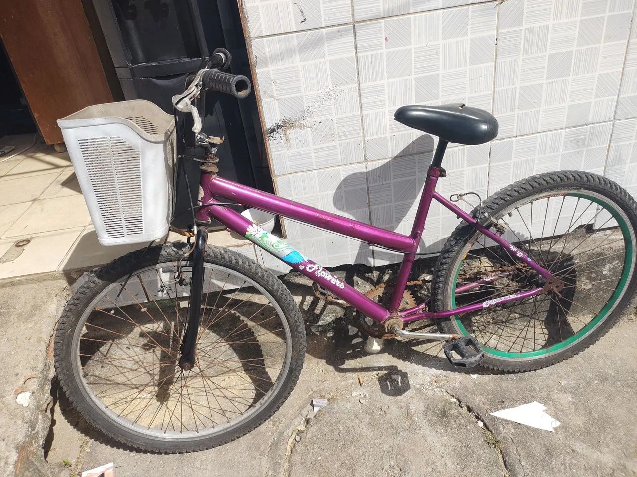 Bicicleta aro 26 feminina boa 