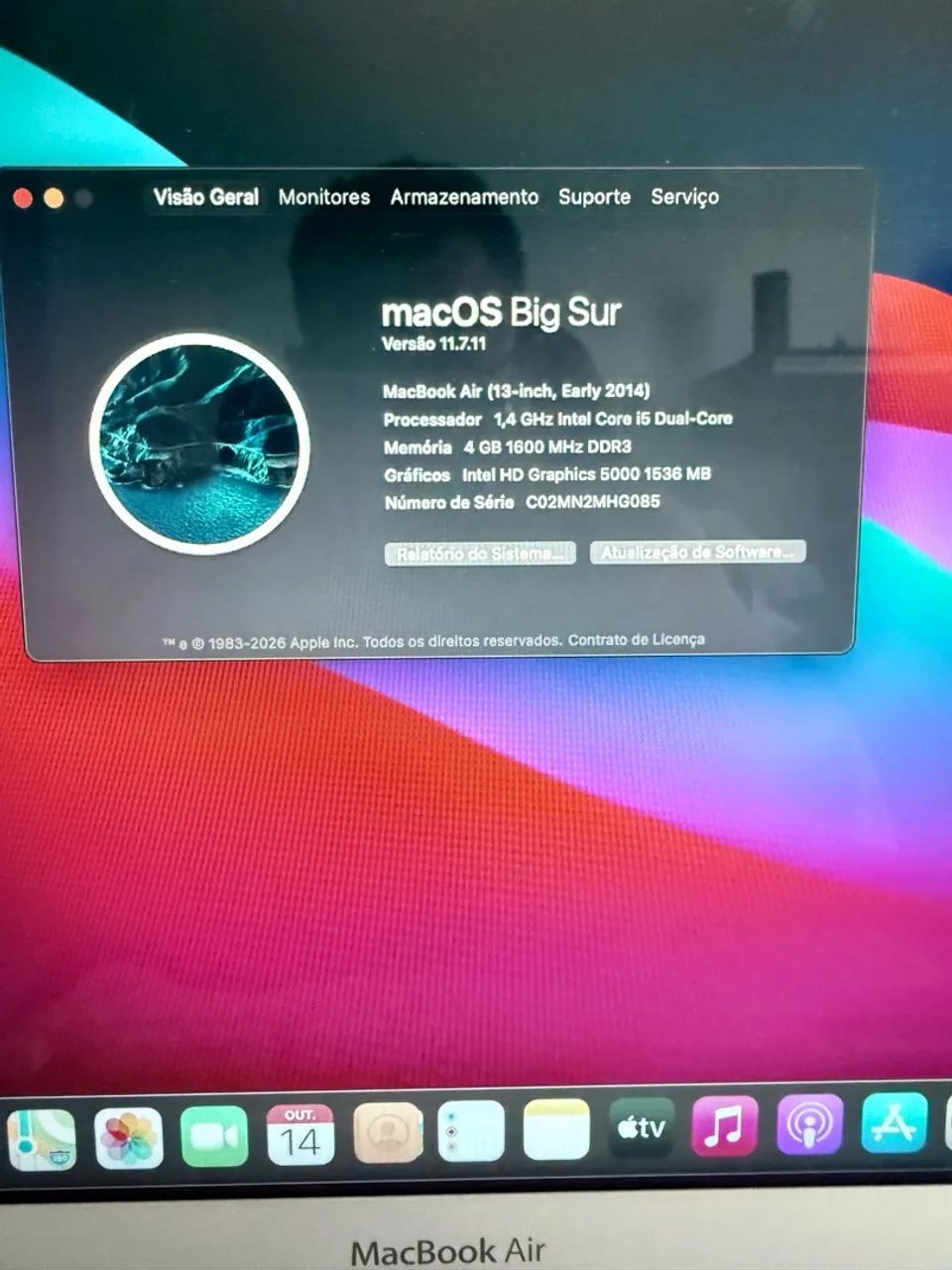MACBOOK AIR 13 APPLE ? INTEL CORE i5  SSD 128 GB - Foto 5
