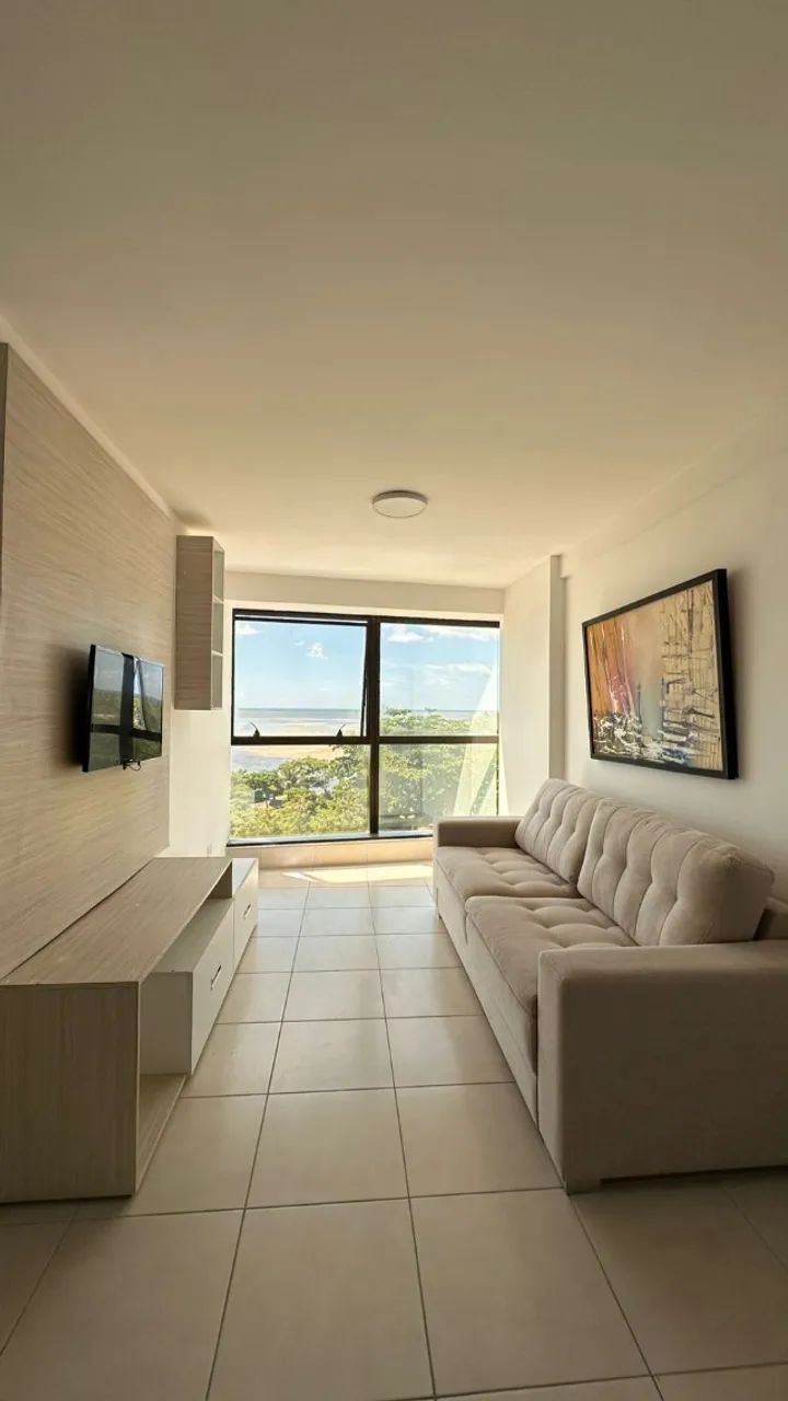 Apartamento mobiliado na orla de Barra de Jangada