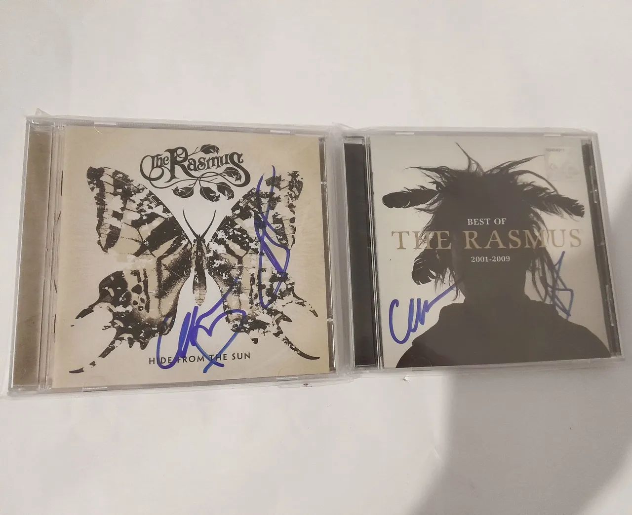 The Rasmus - 2 CDs autografados.