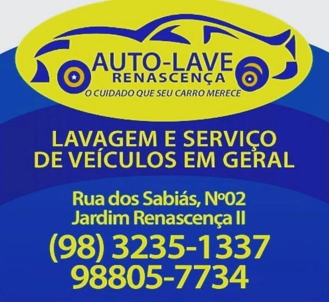 Lava jato. Vaga de emprego 