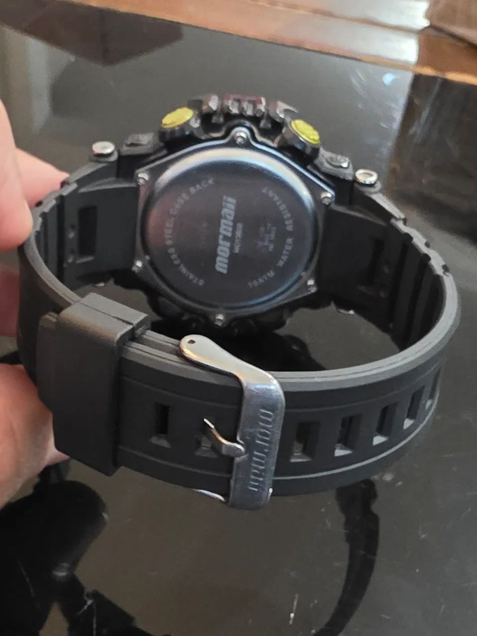Relógio Masculino Technos Mormaii Acqua Pro Digital 100M Presença Tática e Robustez 55mm - Foto 3