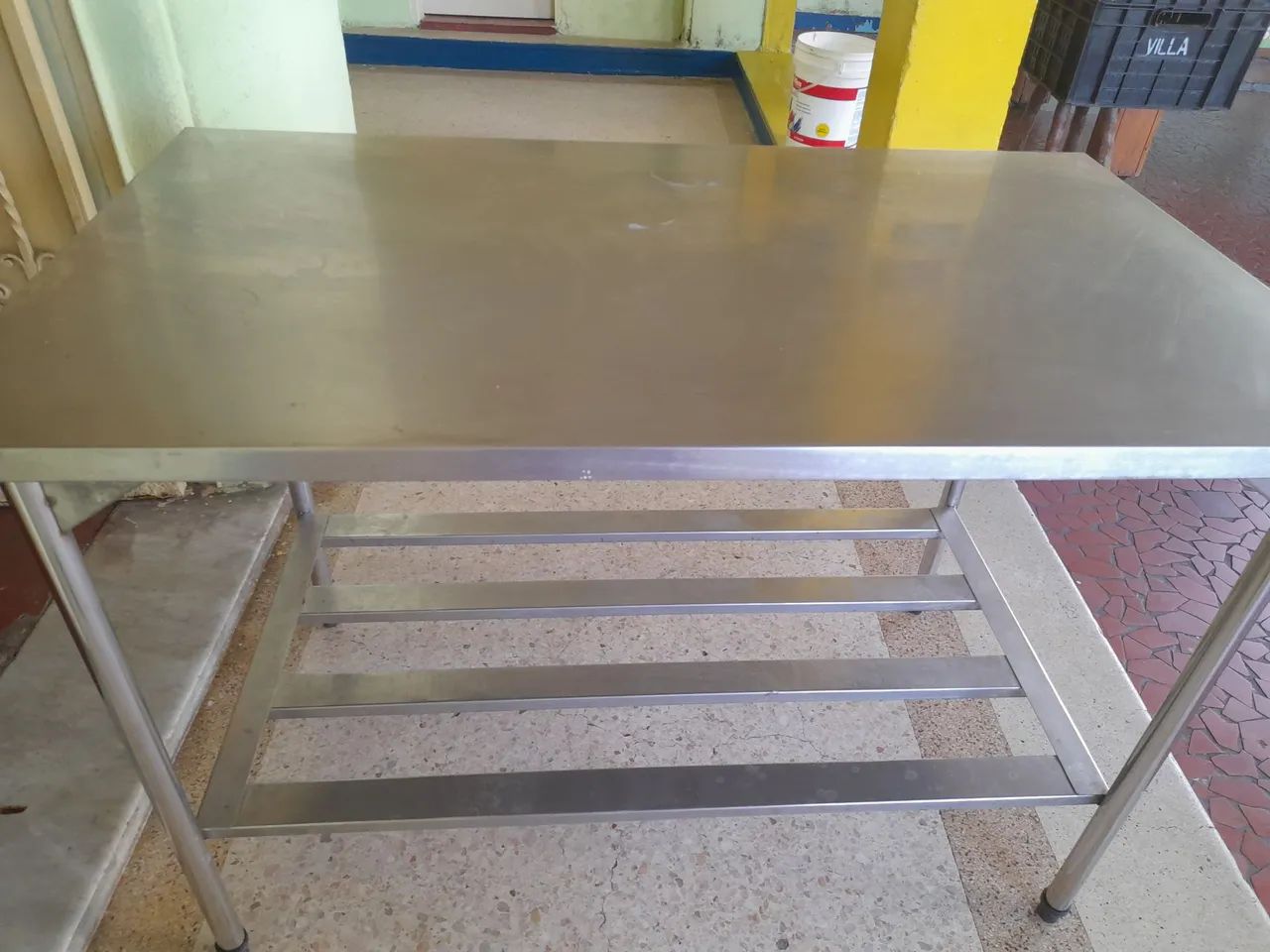 Mesa de inox 120 por 70cm  - Foto 4
