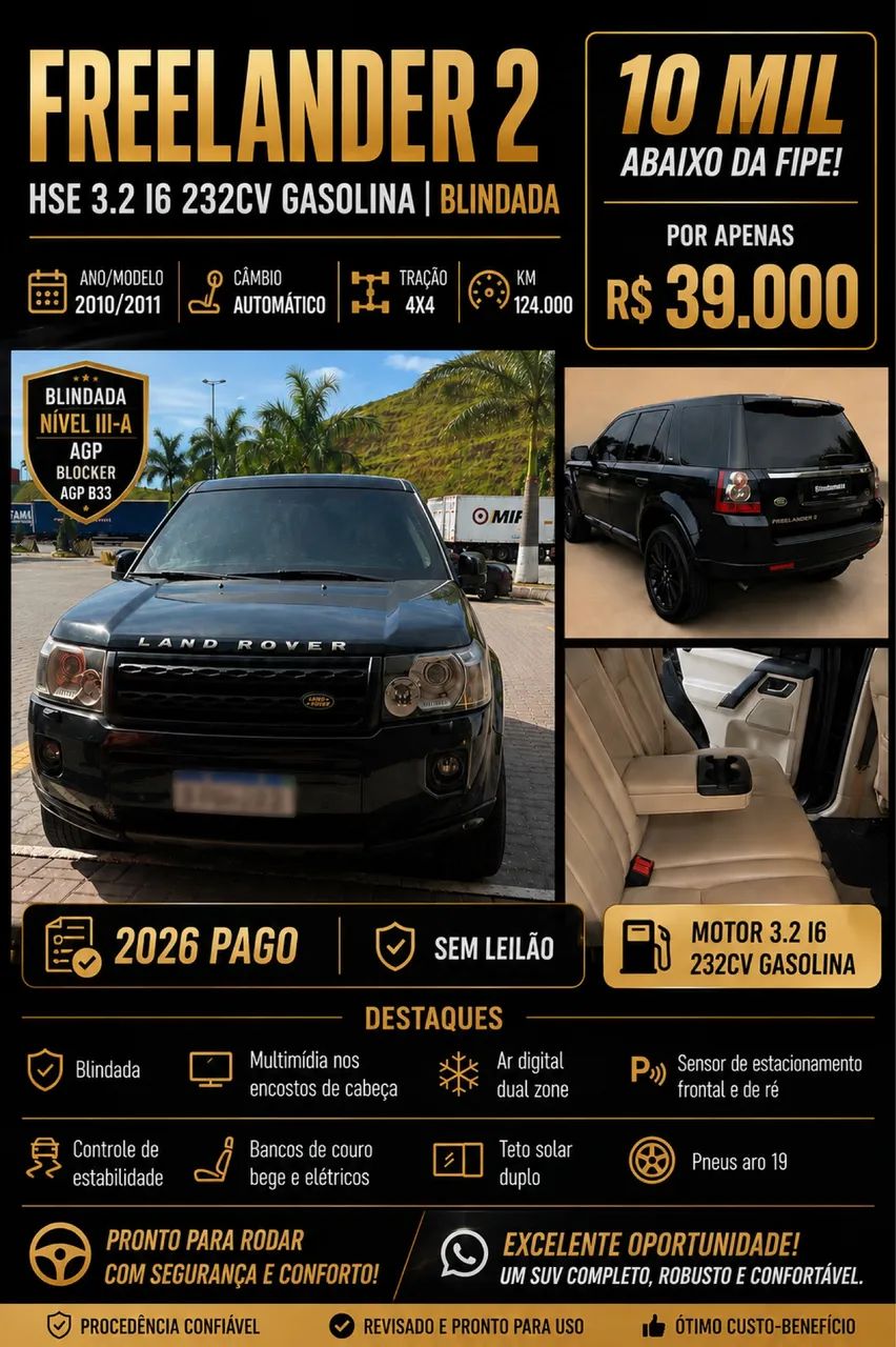 Land Rover Freelander2 I6 HSE 3.2 232cv Aut. 5P 2011