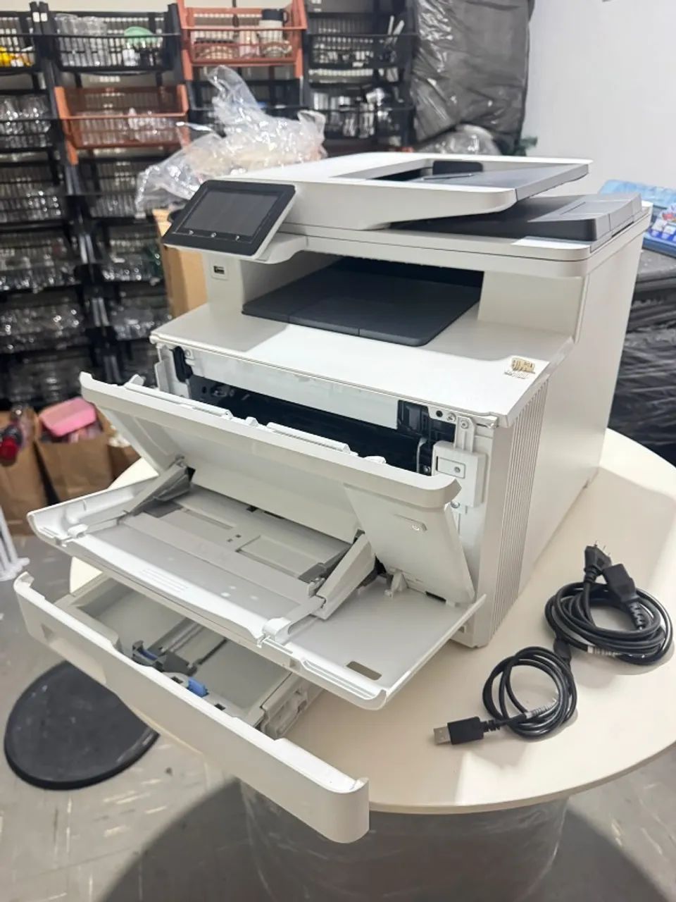 Impressora Multifuncional HP laserjet pro m479fdw - Foto 2