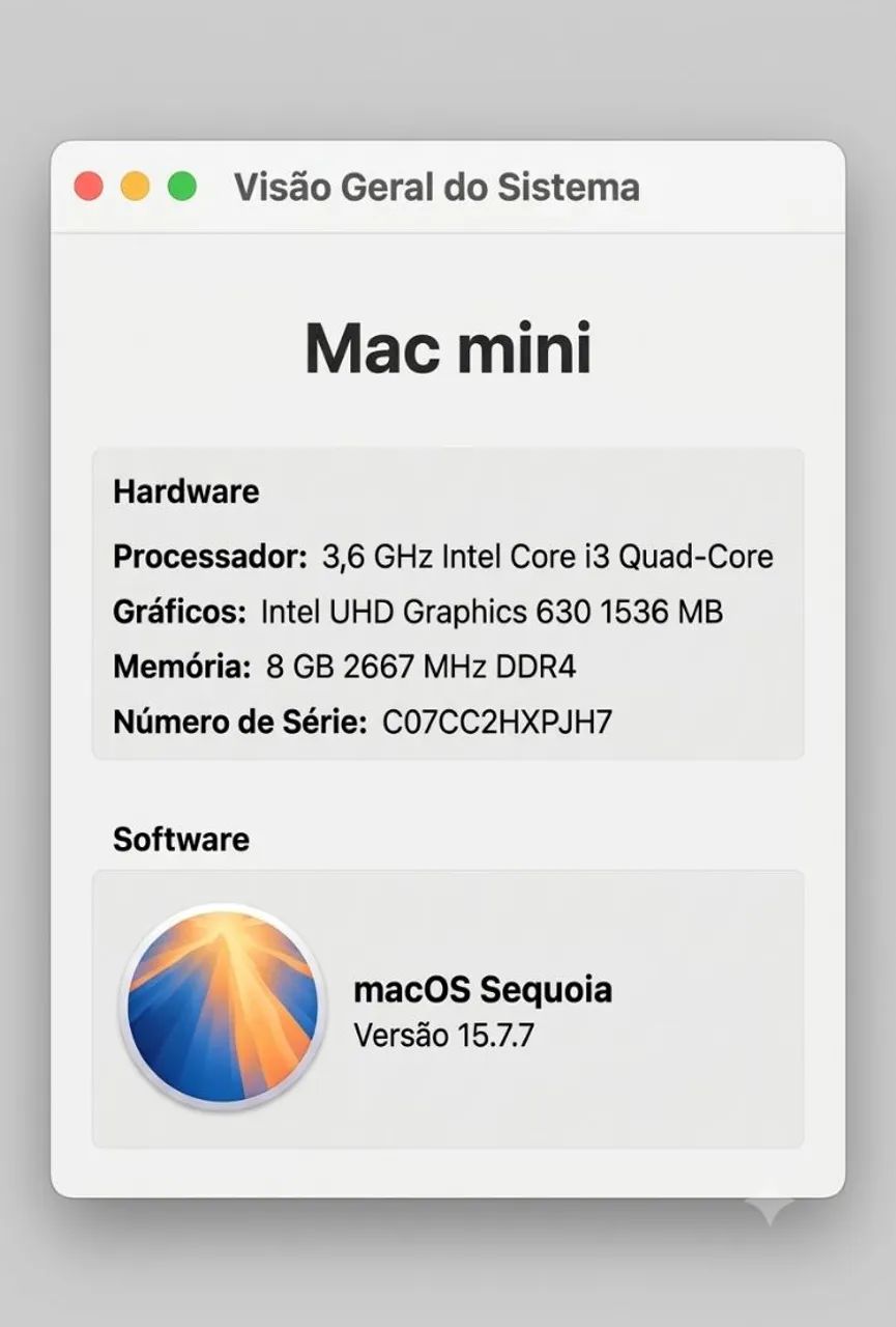 Mac mini Sequoia 2018  - Foto 3