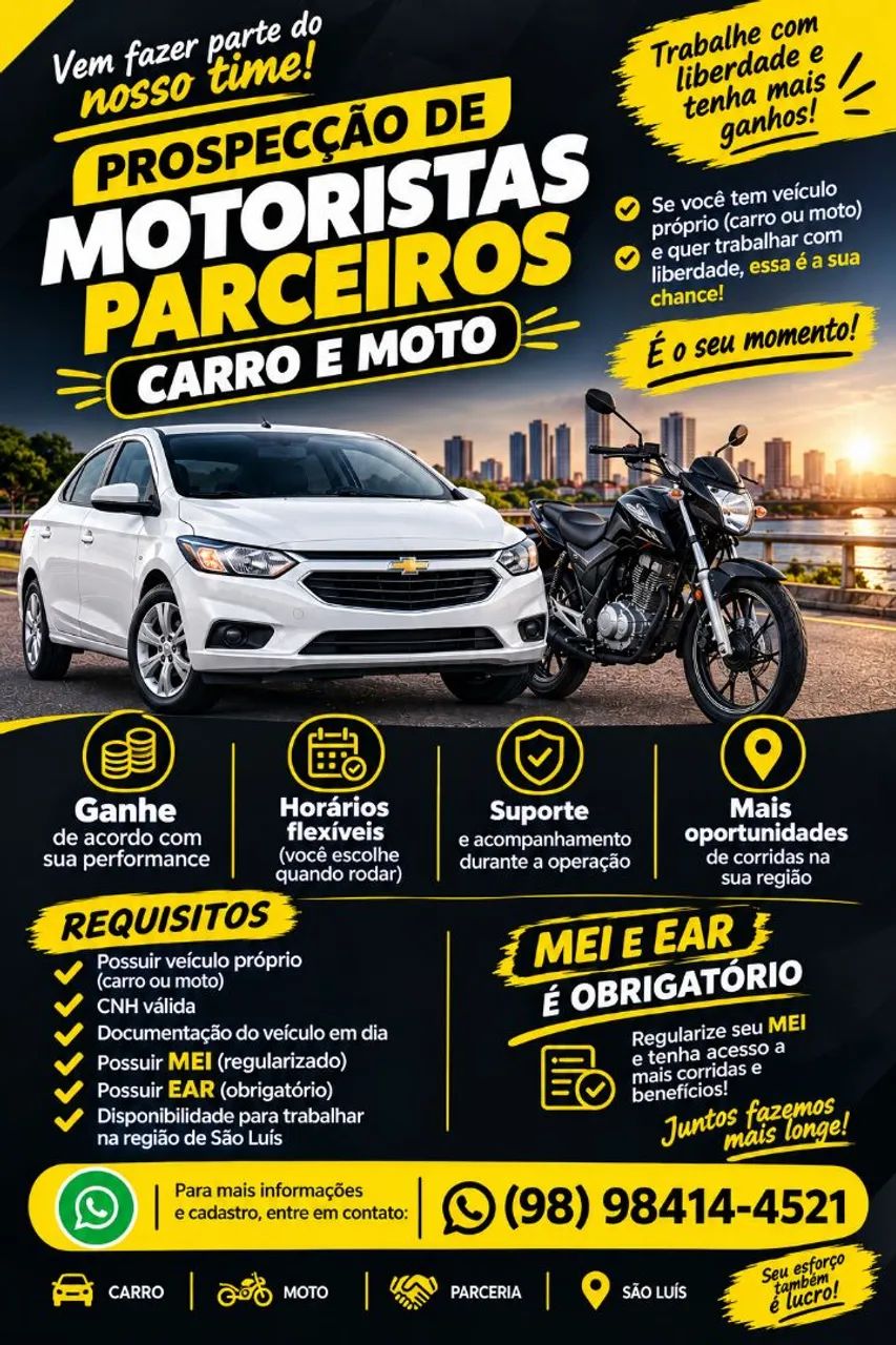 Motorista parceiro 
