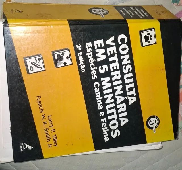 Vendo livro Consulta Veterinária em 5 Minutos 2a edição 