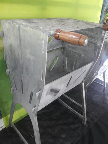 Churrasqueiras G fechada aluminio fundido