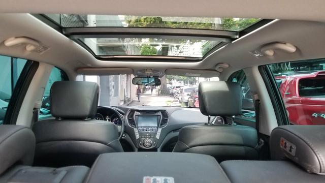 Hyundai Santa Fé 2015 7 lugares + teto panorâmico - FZ Motors - Foto 9