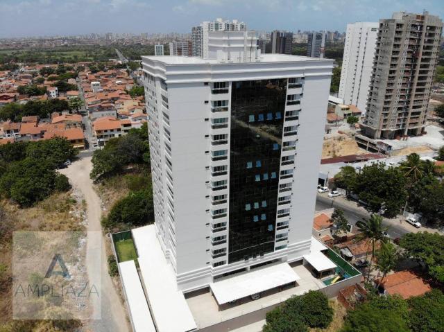 Apartamento com 2 dormitórios à venda, 54 m² por r$ 420.000 - guararapes - fortaleza/ce