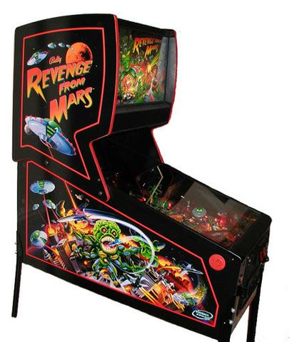 Máquina Pinball Fliperama Arcade Revenge From Mars Bally - Foto 6