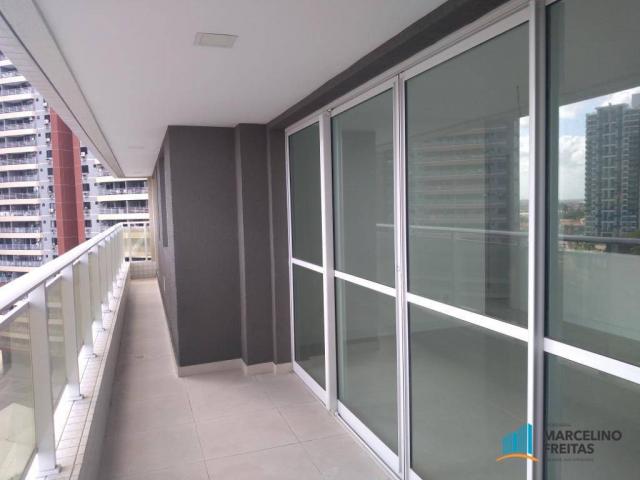 Apartamento com 3 dormitórios para alugar, 110 m² por r$ 2.079,00/mês - salinas - fortalez - Foto 7