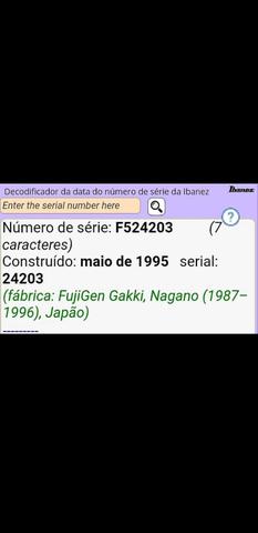Ibanez Jem 7v Signature - Steve Vai - Japonesa 24 anos (Gustavo Guerra) - Foto 4