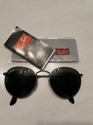 Óculos Ray Ban Round Original Seminovo - Foto 3