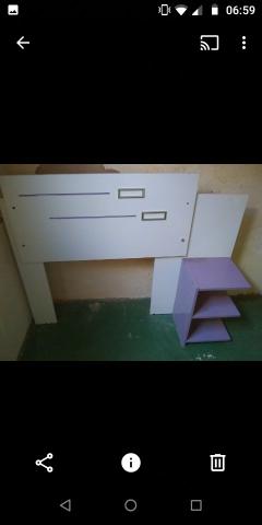 Cabeceira de cama box solteiro motivo mudança de tenho que entregar a casa hj - Foto 3