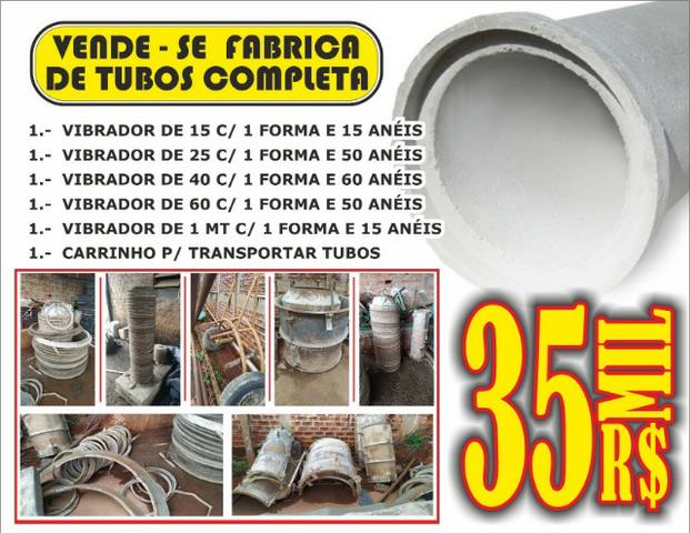 Fábrica de tubos completa