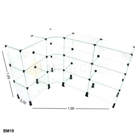 Balcao em L 1,50 x 1,00 x0 ,30 x 1,00 frete e montagem gratis Para sao paulo