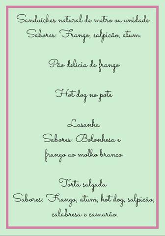 Encomenda de Sobremesas e comidas - Foto 2