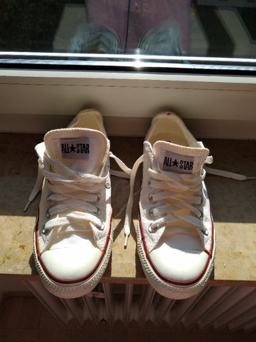 all star branco usado