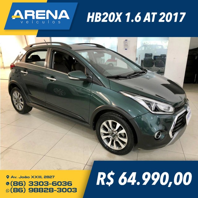 HB20X 2017/2017 1.6 16V PREMIUM FLEX 4P AUTOMÁTICO