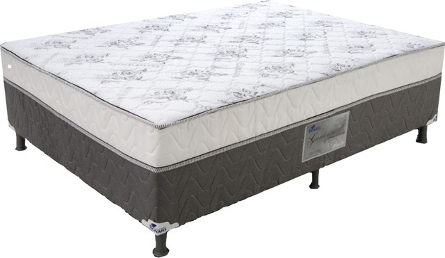 Quarto cama colchão Box casal conjugado