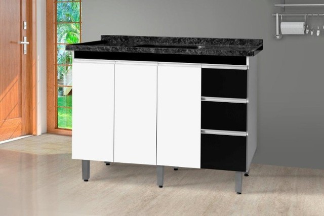 Gabinete / Balcão Arena 1,50 mts 100% MDF ! Entrega + Montagem Grátis! - Foto 2