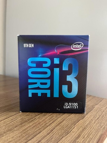 Processador Intel i3 - 9100 - LGA 1151