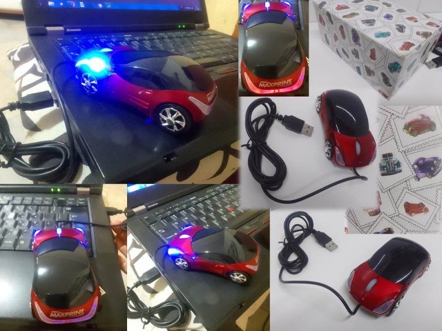 Mouse Ótico USB Carro