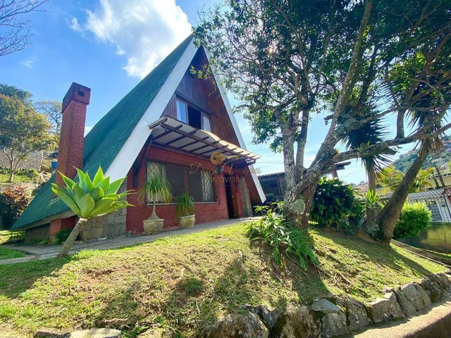 Casa para Venda em Teresópolis, Jardim Cascata, 2 dormitórios, 3 banheiros, 1 vaga